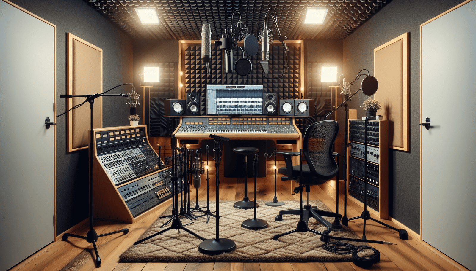 Recording studio equipment